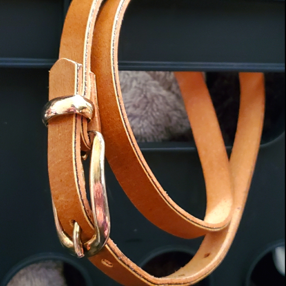 Tan/brown belt